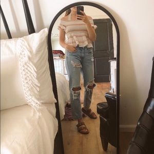 off the shoulder American Eagle top! Barely worn!